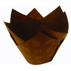 P60 x 165-829RP - Medium Muffin Wrap, Gold Clove (250 ctn)