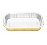 6522-33GL - Gold Smoothwall Tray 800ml