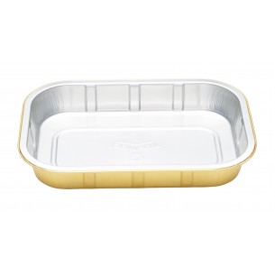 6522-33GL - Gold Smoothwall Tray 800ml