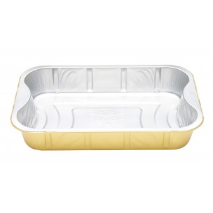 6329-50GL - Gold Smoothwall Tray 2000ml