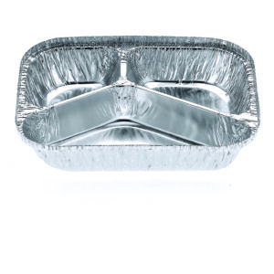 7420 - 3 Cavity Meal Tray