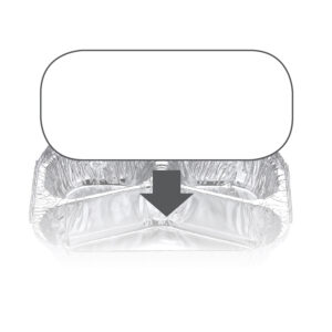 7620/ 7920LBE - Ovenable Container Board Lid to suit 7620 tray