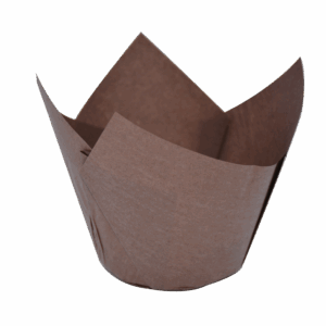P60R x 165 - Medium Muffin Wrap, Brown (500 ctn)
