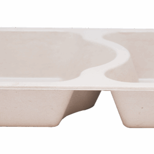 PT6122-37PF - Pulp 2 Cavity Shallow Meal Tray